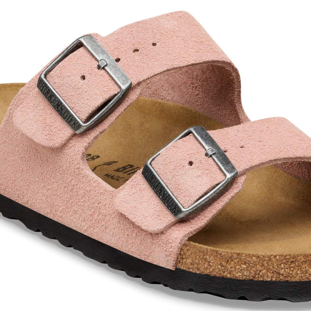 Birkenstock Arizona Suede Leather - Pink Clay