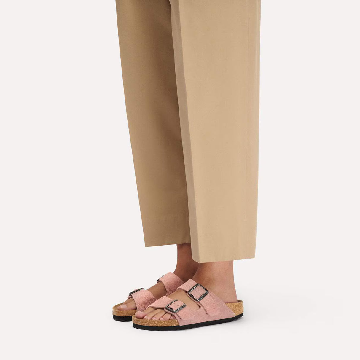 Birkenstock Arizona Suede Leather - Pink Clay