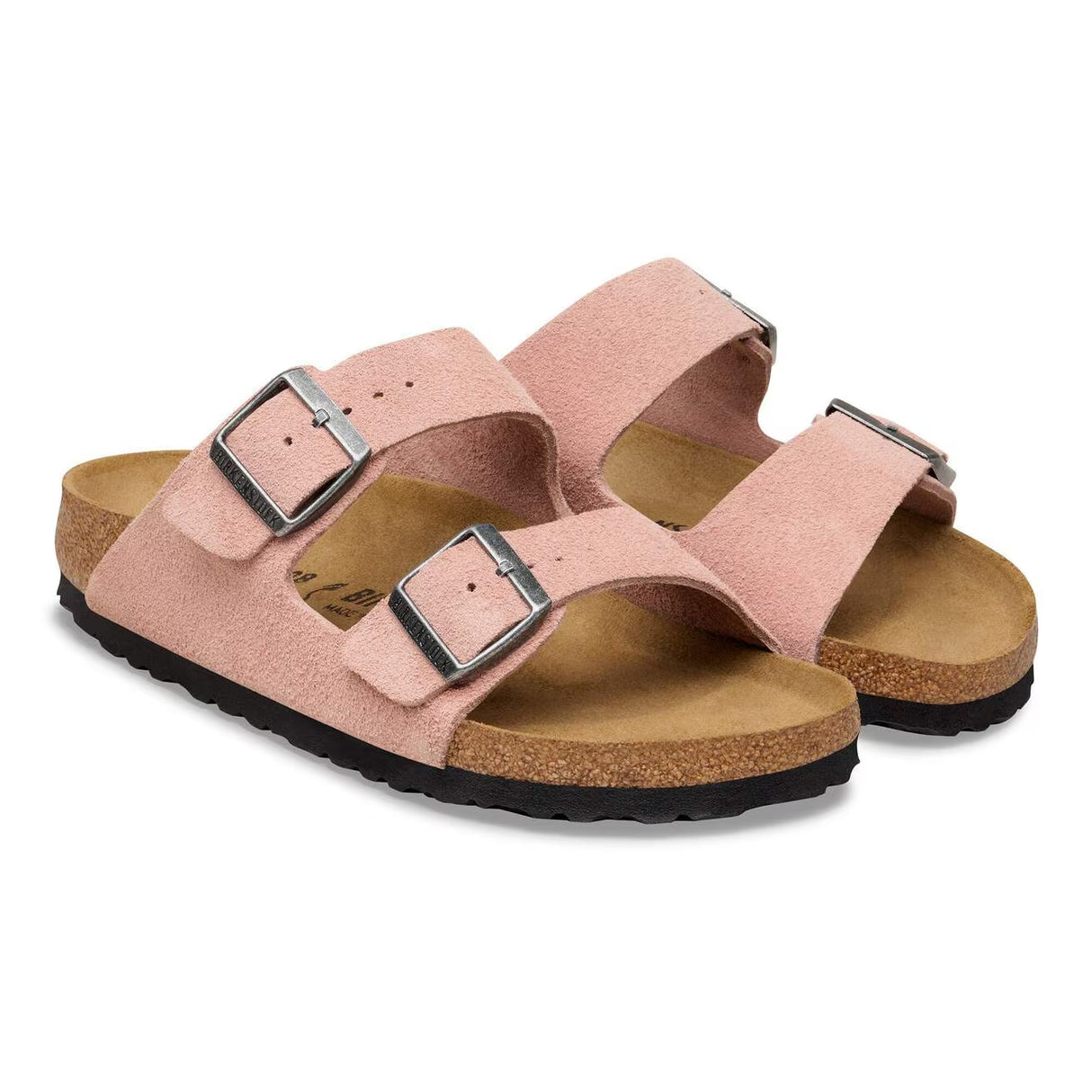 Birkenstock Arizona Suede Leather - Pink Clay