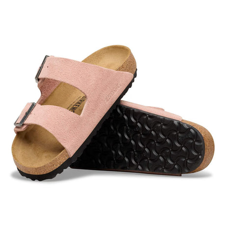 Birkenstock Arizona Suede Leather - Pink Clay