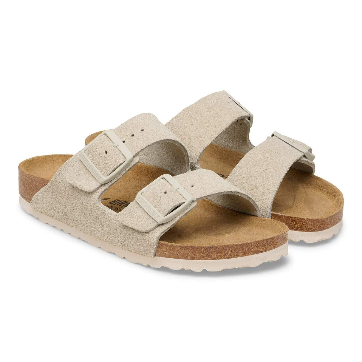 Birkenstock Arizona Suede Leather - Oyster