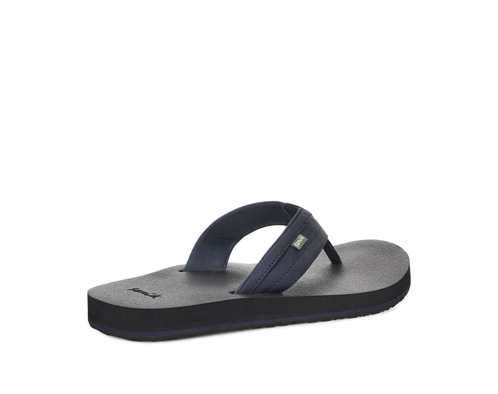 Sanuk Ziggy Flip Flop Sandals - Navy