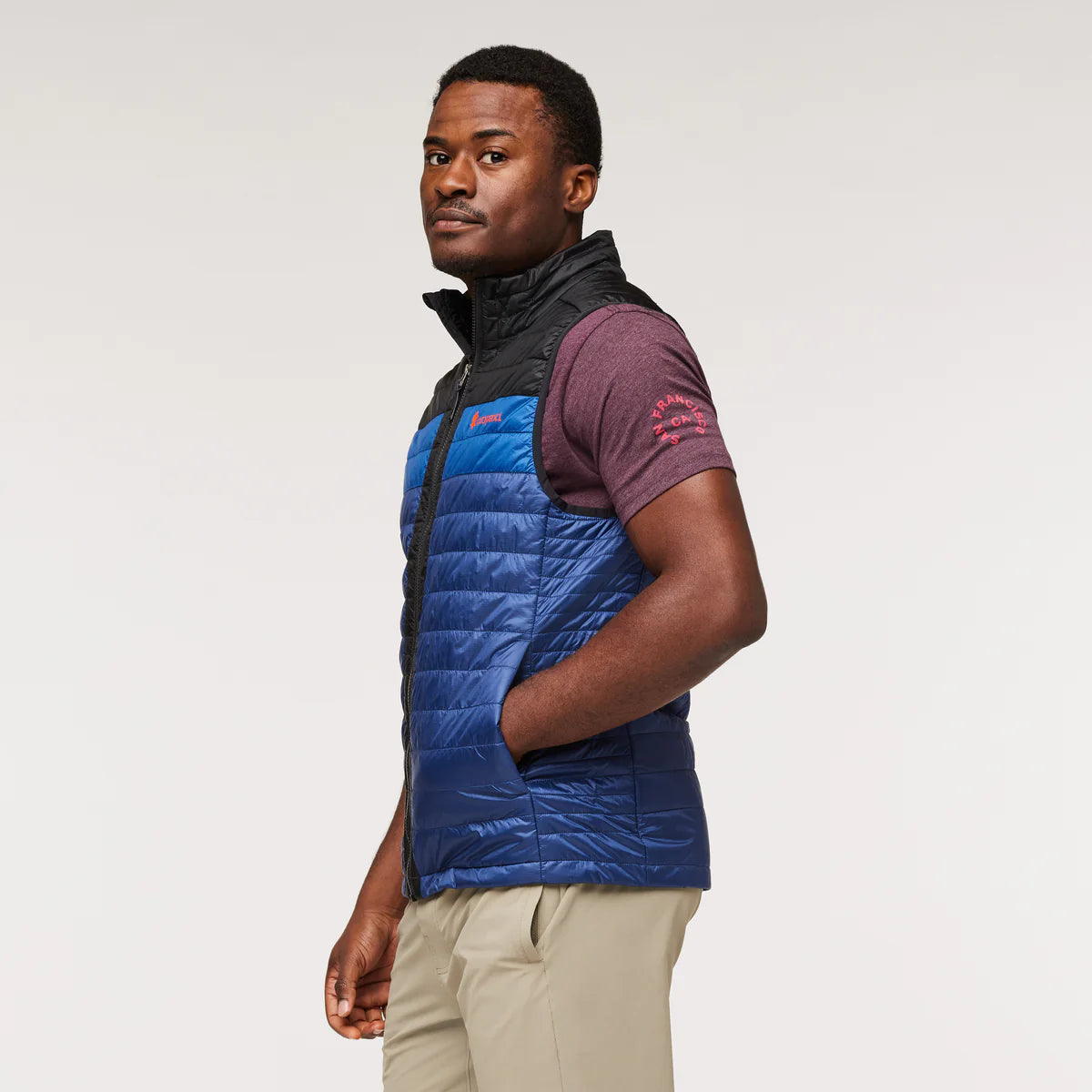 Cotopaxi Capa Insulated Men's Vest - Black/Maritime