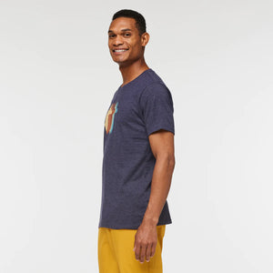 Cotopaxi Men's Llama Sequence T-Shirt - Maritime