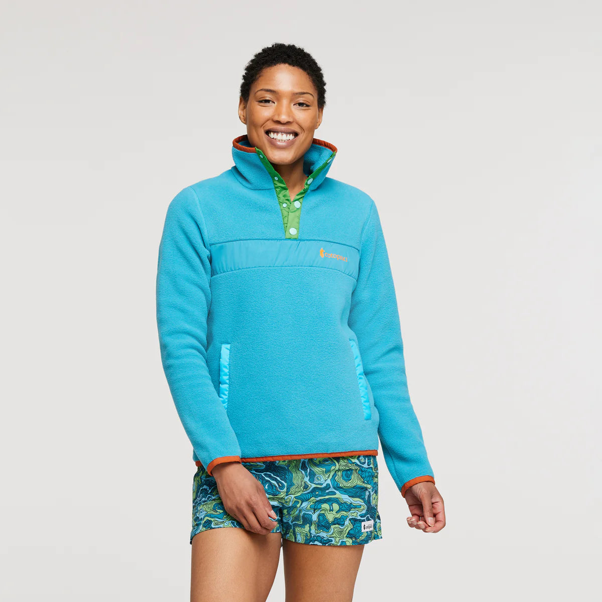 Cotopaxi Women's Teca Fleece Pullover - Water Slide