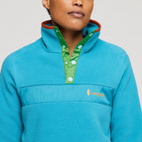 Cotopaxi Women's Teca Fleece Pullover - Water Slide