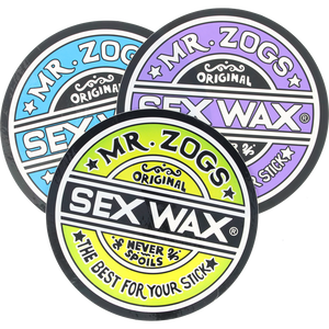 Sex Wax Circle 7" Decal - Assorted Colors