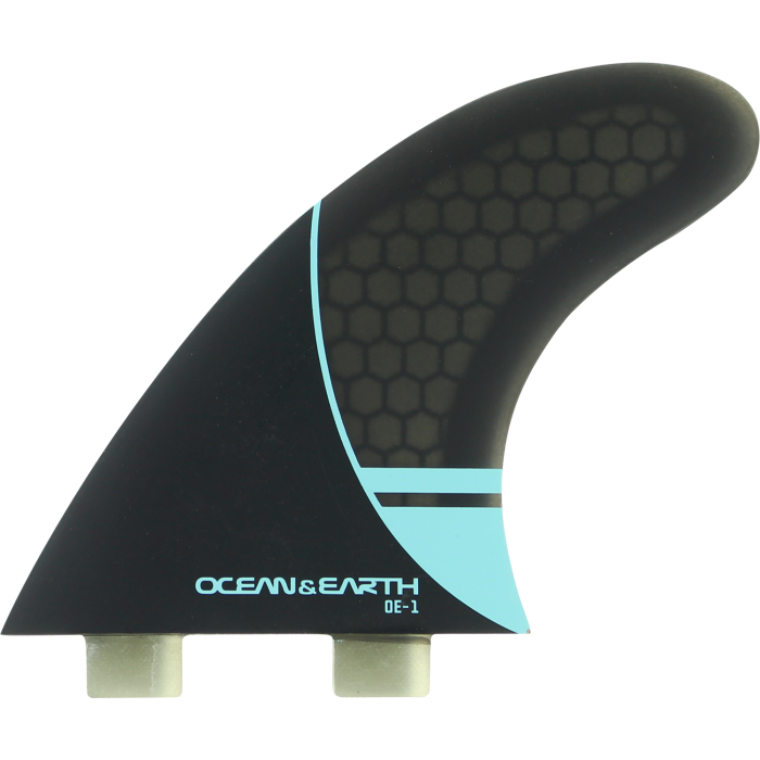 Ocean & Earth OE-1 Whip Thruster Dual Tab MD - Black/Blue