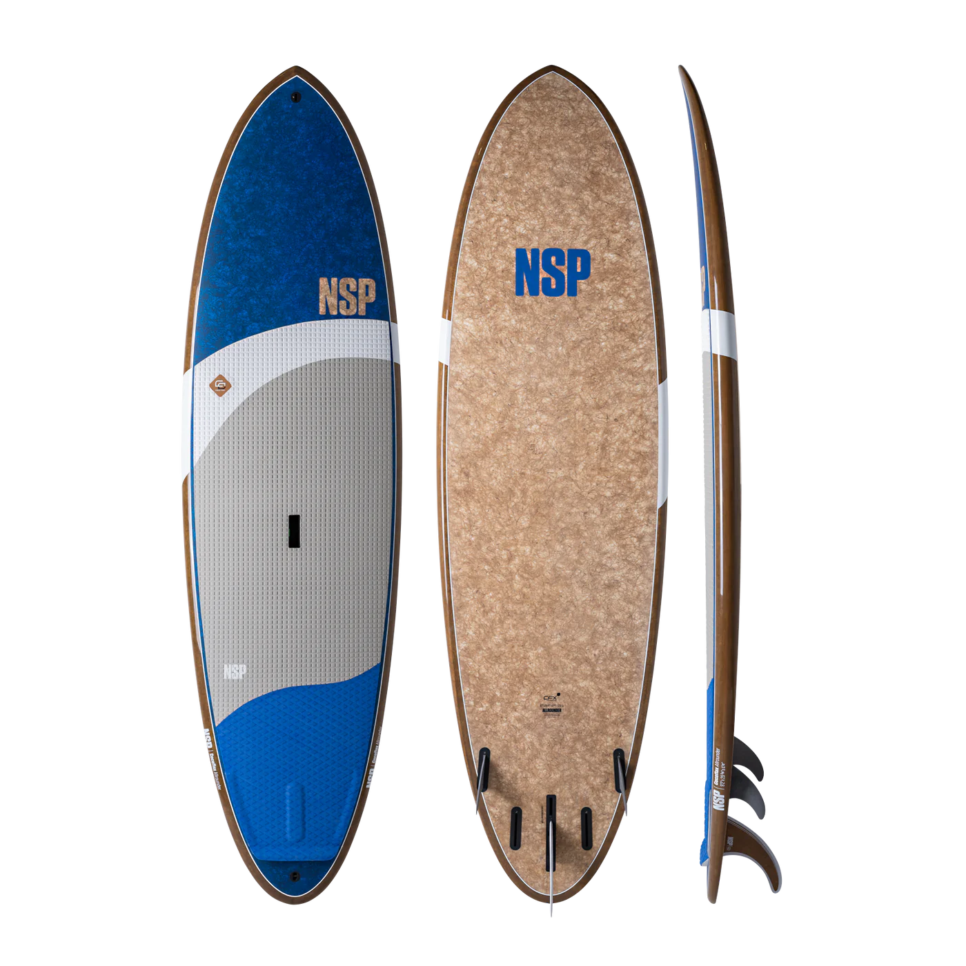 サップ　NSP Coco flax Allrounder 8.10 The Allrounder Cocoflax SUP by NSP Surfboards
