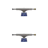 Ace Trucks MFG. Kevin "Spanky" Long AF1 Hollow 44 Polished / Blue LTD Skateboard Trucks - 5.6" Hanger 8.25" Axle (Set of 2)