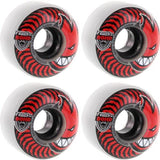 Spitfire Wheels 80HD Charger Classic Clear / Red Skateboard Wheels - 54mm 80a (Set of 4)