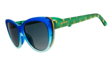 Goodr GLAM G Rhonda's Peacock Palace Dark Blue