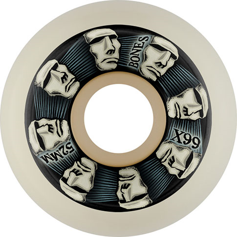 Bones X-Formula Head Rush V5 Sidecut 52mm 99A (Set Of 4)