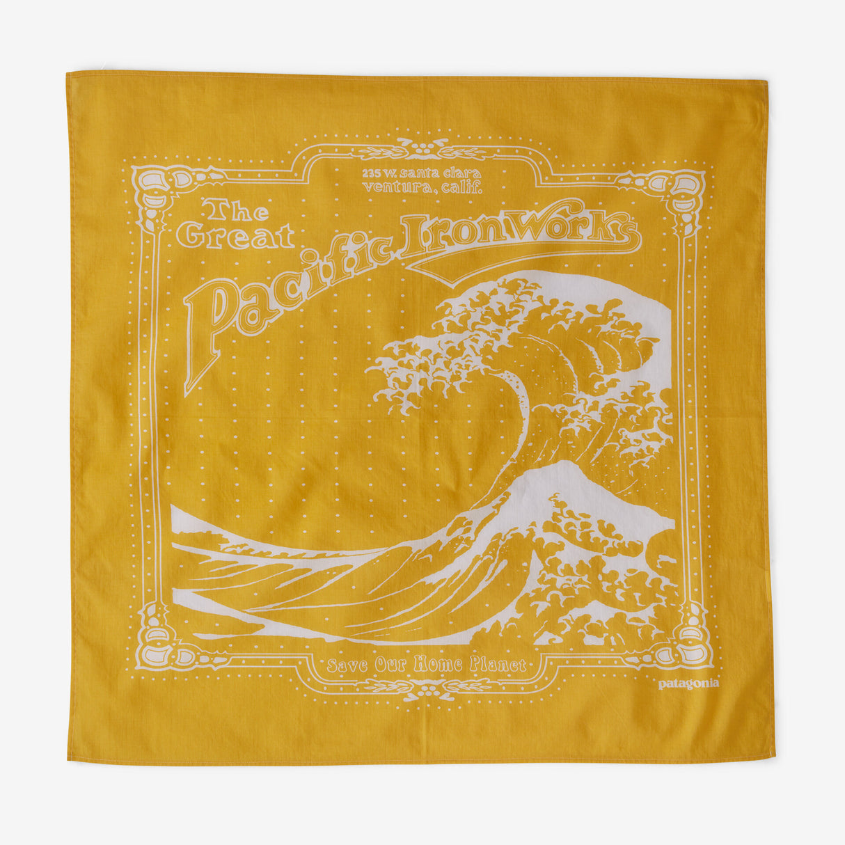 Patagonia Bandana - GPIW: Surfboard Yellow