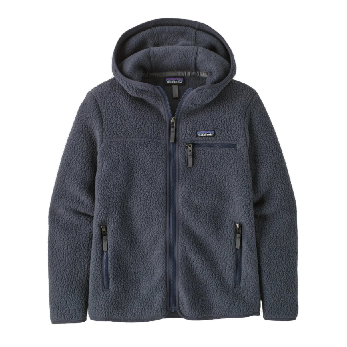 Patagonia Women's Retro Pile Fleece Hoody - Smolder Blue