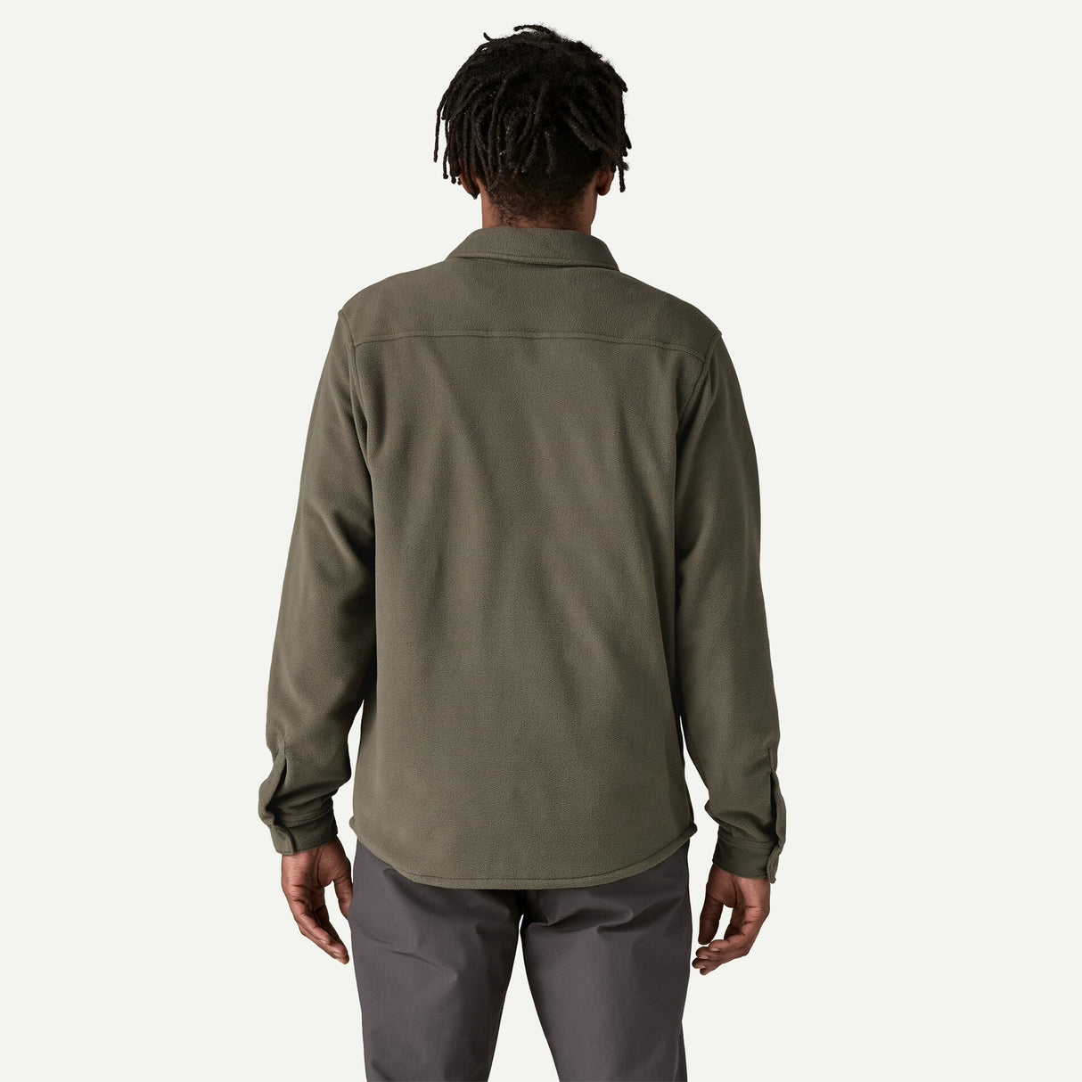 Patagonia Men's Micro D Fleece Shirt Basin Green