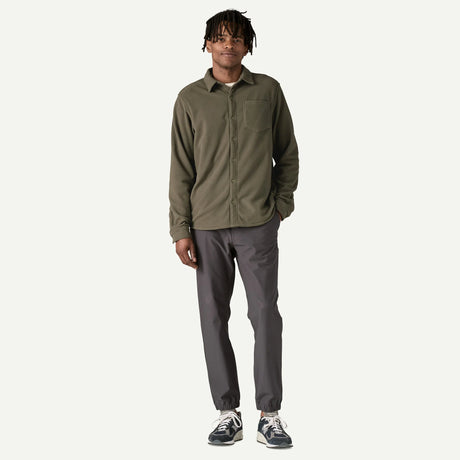 Patagonia Men's Micro D Fleece Shirt Basin Green