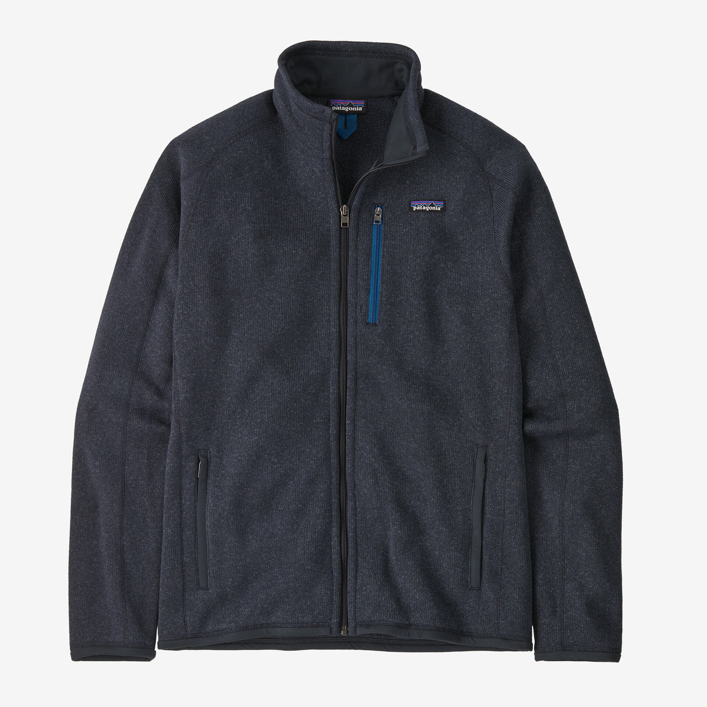 Patagonia Men's better sweater fleece jacket - Pitch Blue