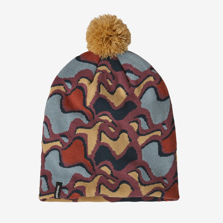 Patagonia Lightweight Powder Town Beanie - Currents: Dulse Mauve