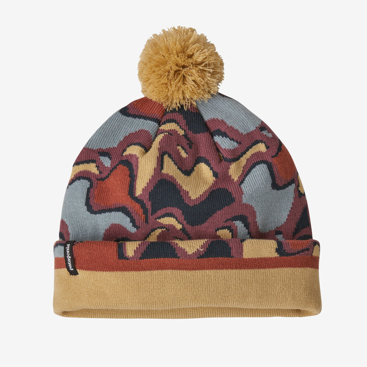 Patagonia Lightweight Powder Town Beanie - Currents: Dulse Mauve