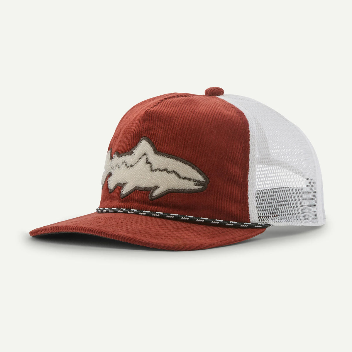 Patagonia Fly Catcher Hat  Fitz Roy Trout: Rusty Red
