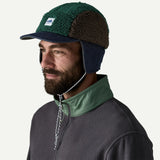 Patagonia Range Earflap Cap: Cascade Green