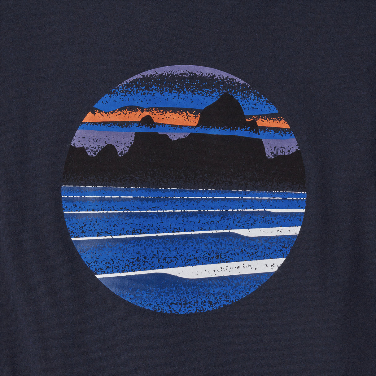 Patagonia Men's Skyline Stencil Responsibili-Tee® - New Navy