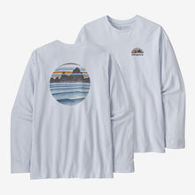 Load image into Gallery viewer, Patagonia Men&#39;s Long-Sleeved Skyline Stencil Responsibili-Tee®
