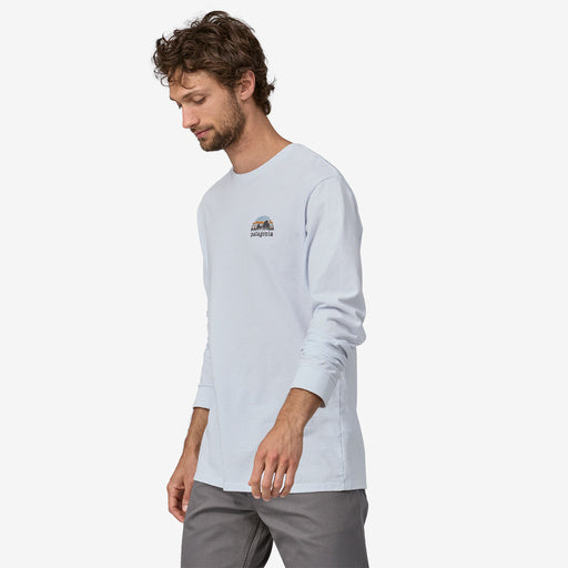 Patagonia Men's Long-Sleeved Skyline Stencil Responsibili-Tee®