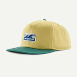 Patagonia Boardshort Label Funfarer Cap: Limestone Yellow