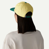 Patagonia Boardshort Label Funfarer Cap: Limestone Yellow