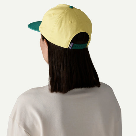 Patagonia Boardshort Label Funfarer Cap: Limestone Yellow