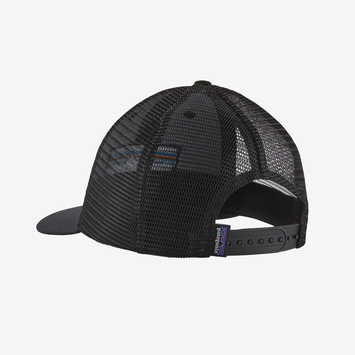 Patagonia P-6 Logo LoPro Trucker Hat - Black