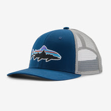 Load image into Gallery viewer, Patagonia Fitz Roy Trout Trucker Hat - Lagom Blue

