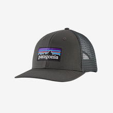 Load image into Gallery viewer, Patagonia P-6 Logo Trucker Hat - Forge Grey
