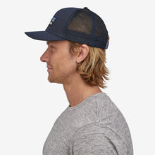 Load image into Gallery viewer, Patagonia P-6 Logo Trucker Hat - Navy Blue
