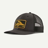 Patagonia Flying Fish LoPro Trucker Hat: Ink Black