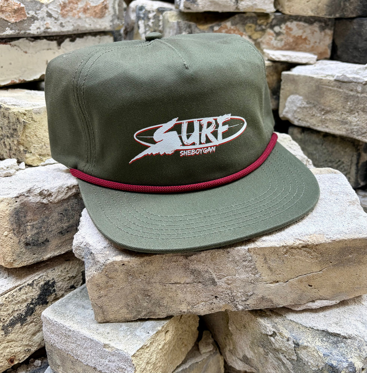 EOS Surf “Slasher” Hat- Olive