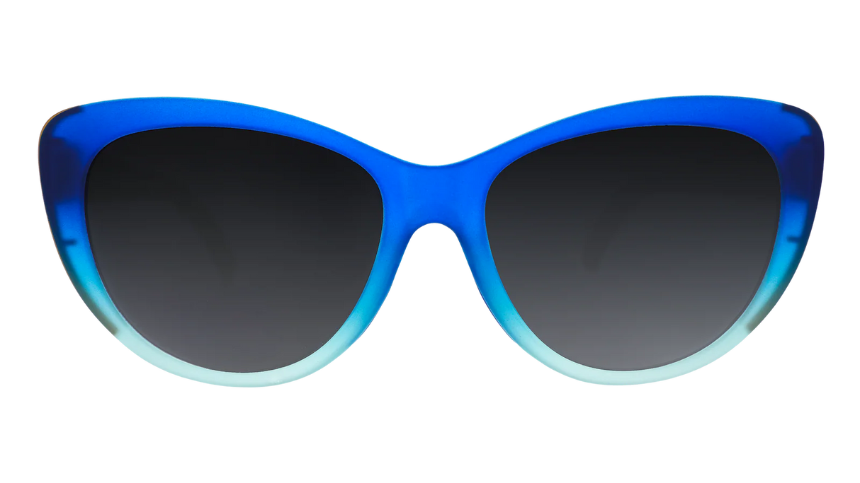 Goodr GLAM G Rhonda's Peacock Palace Dark Blue