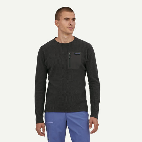 Patagonia Men's R1® Air Crewneck Black