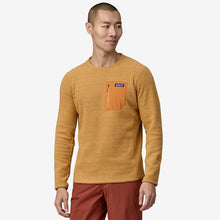Load image into Gallery viewer, Patagonia Men&#39;s R1® Air Crewneck Pullover Pufferfish Gold

