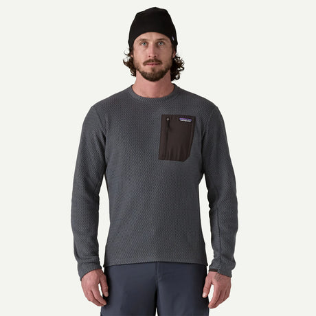 Patagonia Men's R1® Air Fleece Crewneck Smolder Blue
