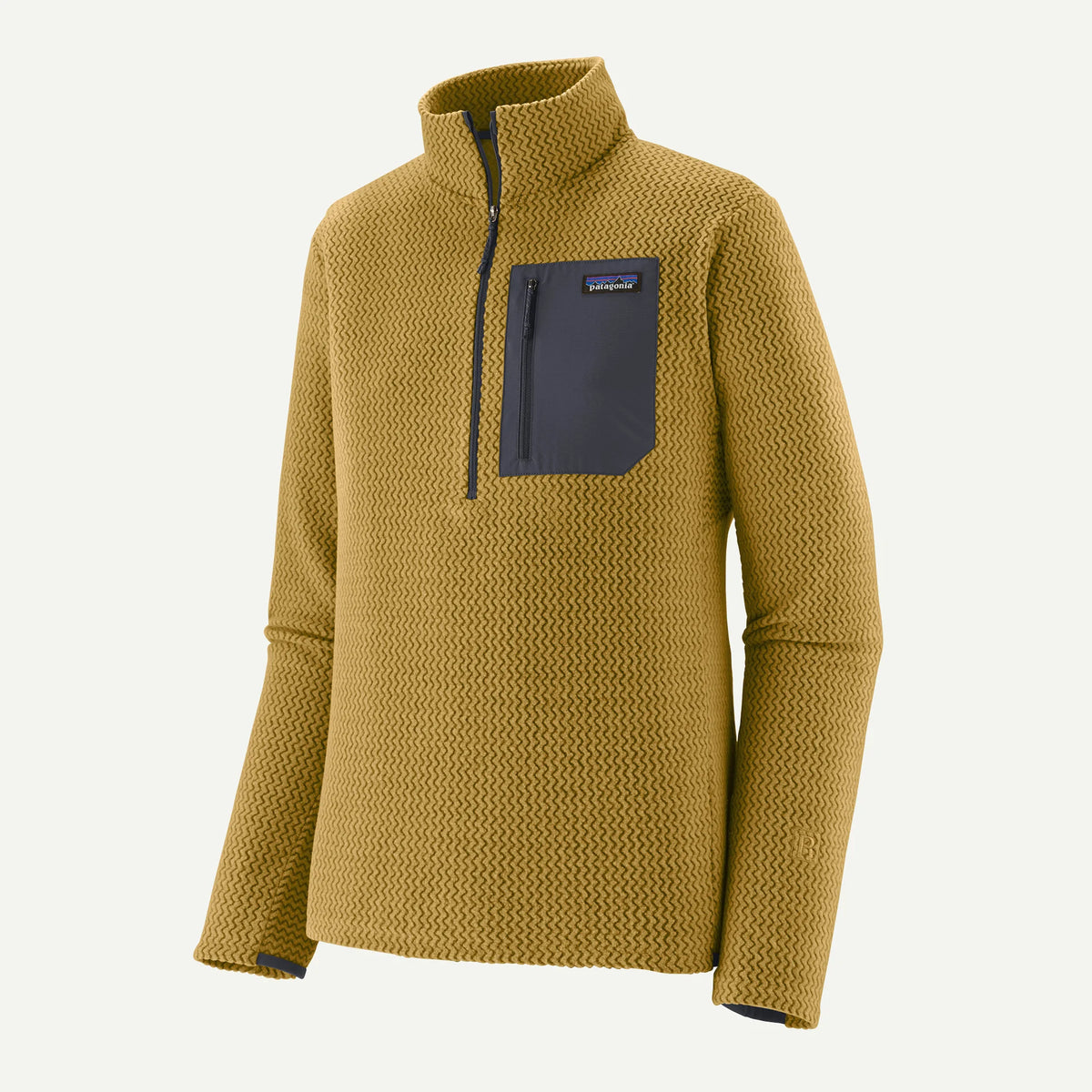 Patagonia  Men's R1® Air Fleece Zip-Neck Lynx Tan