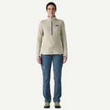 Patagonia Women's R1® Air Fleece Zip-Neck - Wool White