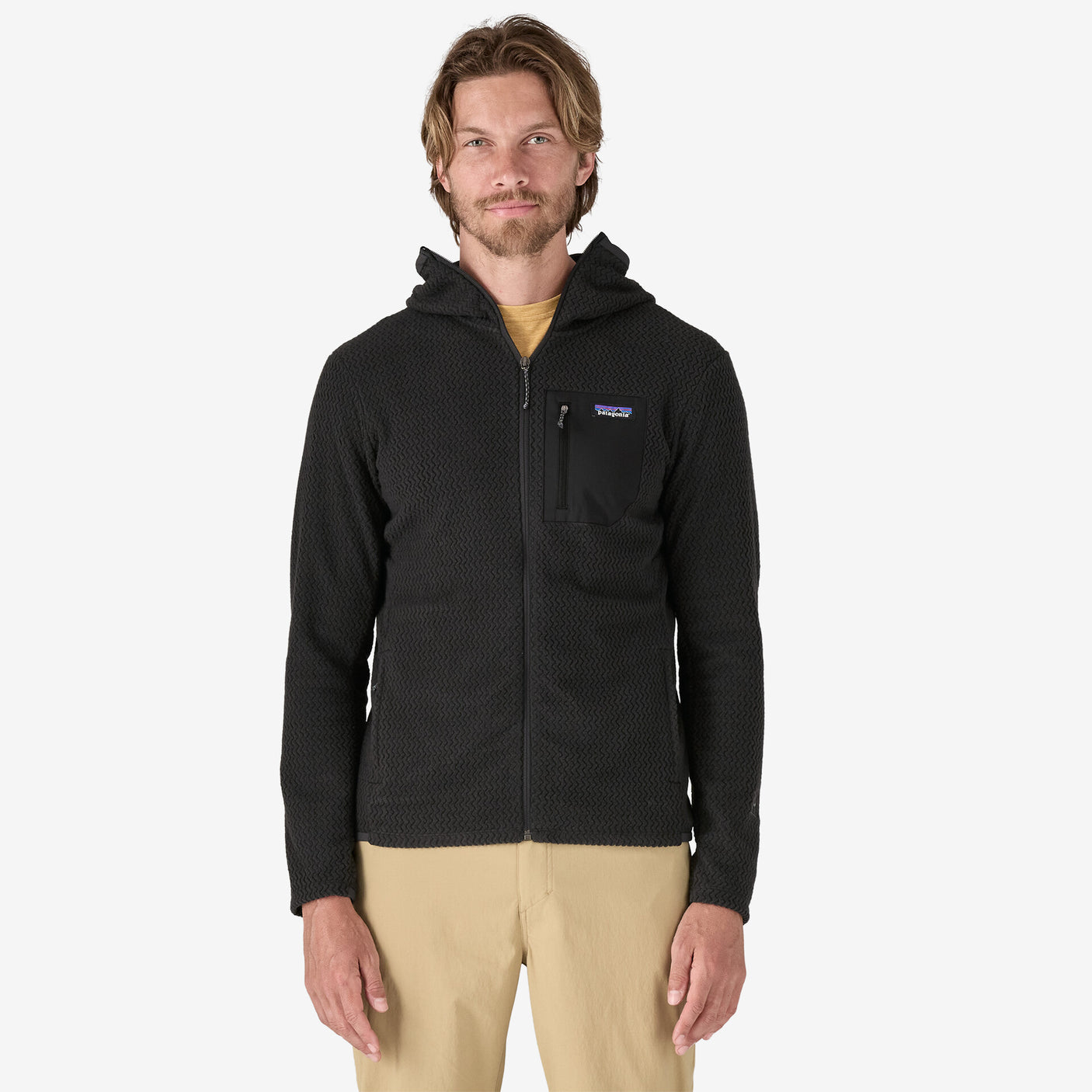 Patagonia Men's R1® Air Full-Zip Hoody - Black