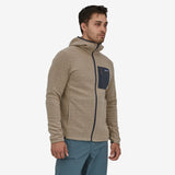 Patagonia Men's R1® Air Full-Zip Hoody - Oar Tan