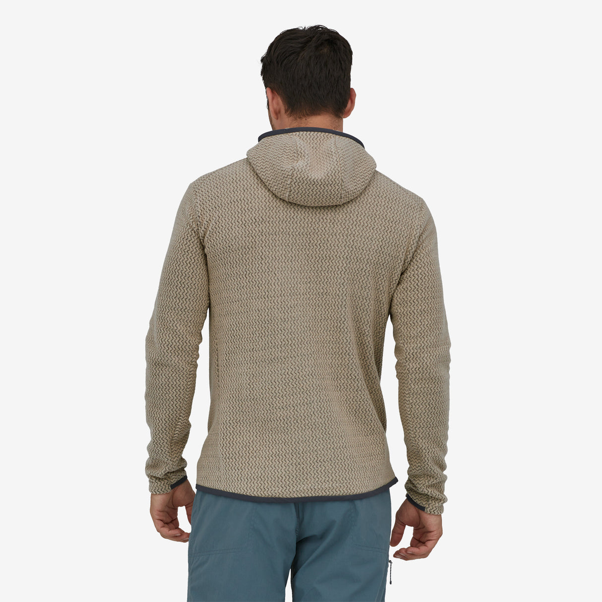 Patagonia Men's R1® Air Full-Zip Hoody - Oar Tan