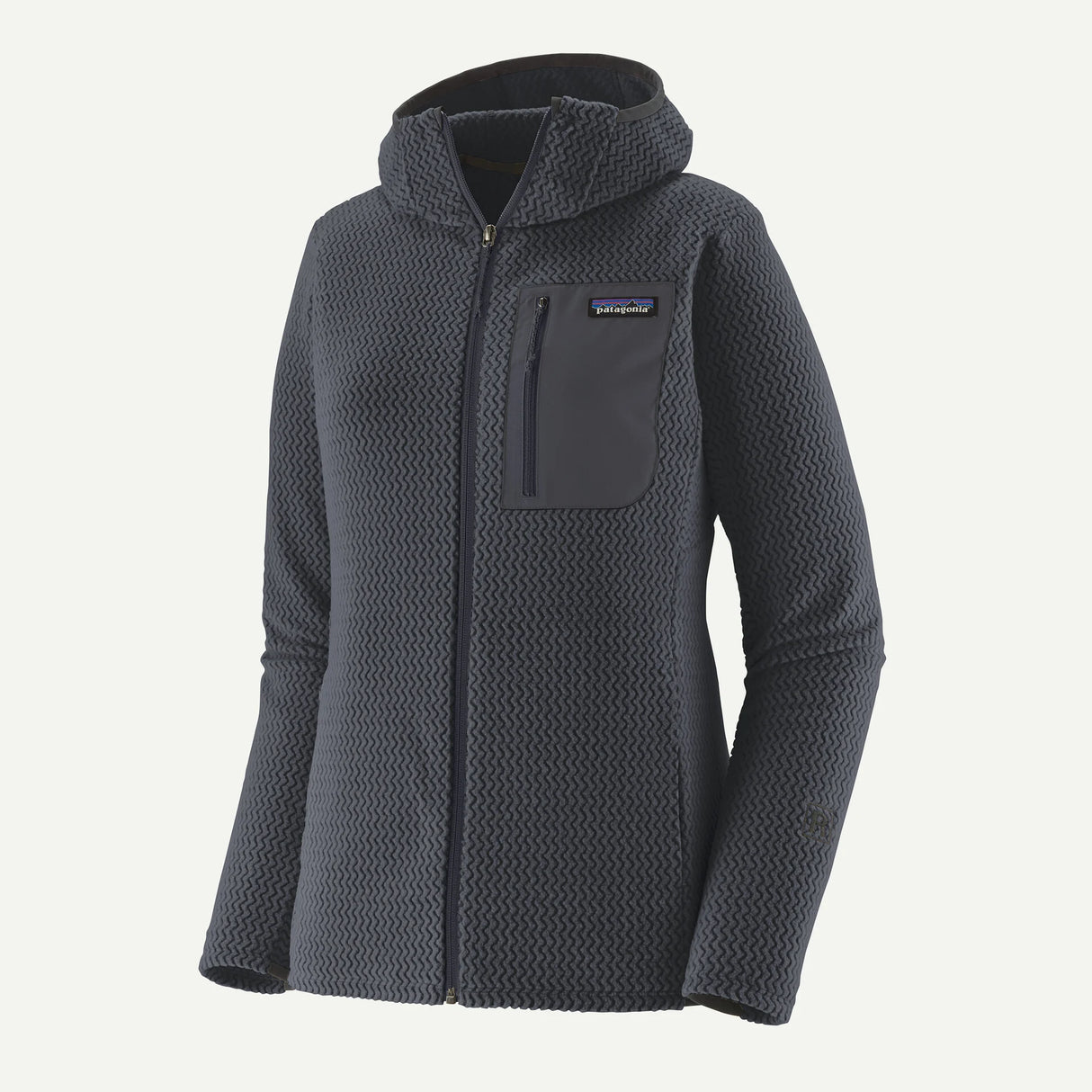 Patagonia Women's R1® Air Fleece Full-Zip Hoody Smolder blue