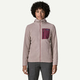 Patagonia W's R1® Air Fleece Full-Zip Hoody - Stingray Mauve