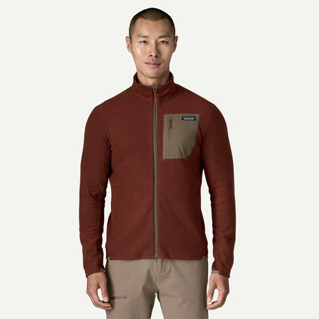 Patagonia Men's R1® Air Fleece Jacket -  Dried Vanilla